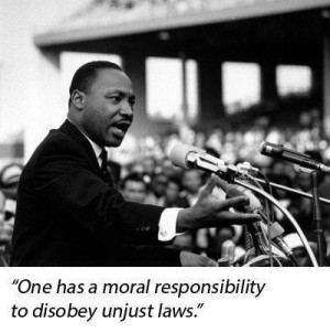 ... 1151391180 n One has a Moral Responsibility to Disobey Unjust Laws