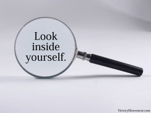 Look inside yourself”