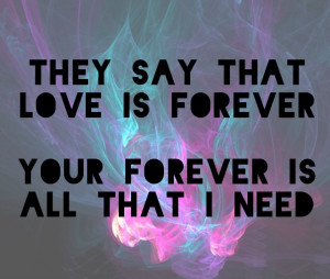forever, love, lyrics, quote, sirens, sleeping, sleepingwithsirens ...