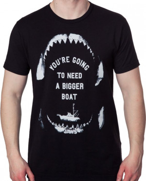 need a bigger boat jaws t shirt for any fan of jaws this