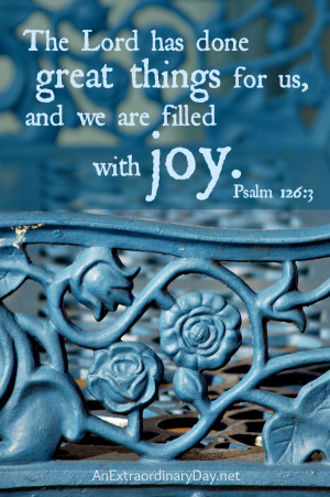 Filled with Joy :: Joy Day!
