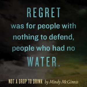 Not A Drop to Drink Quote #1