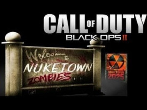 Black Ops 2: NUKETOWN ZOMBIES 4v4 MAP - MULTIPLAYER GAMEPLAY