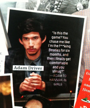... quotes from girls girls tv show quotes hbo adam driver on girls hbo