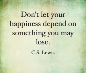 Lewis quotes I love —