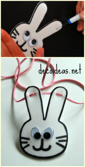 manualidades conejo pascua