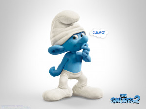The Smurfs 2 Clumsy Smurf Wallpaper HD