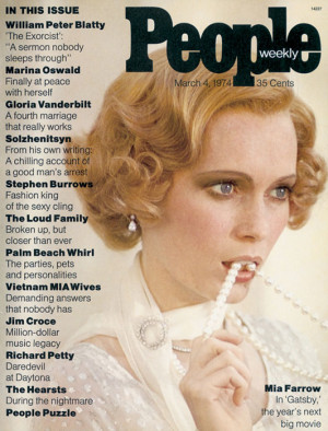 Taylor Swift Recreates Mia Farrow's 1974 'People' Cover
