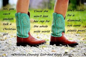 ... talk a Christian country girl