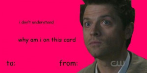 Valentines Day Card - Supernatural