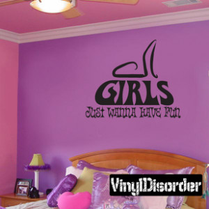 for this image include: girls bedroom quotes, wall quotes, vinyl wall ...