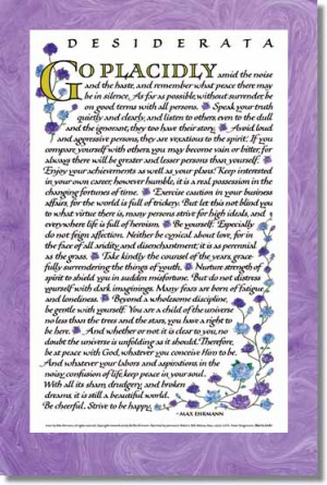 Desiderata