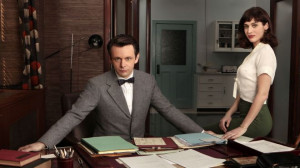 This publicity image released by Showtime shows Michael Sheen as Dr ...