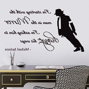 Michael Jackson Man in the Mirror Lyrics Music Quote Lounge Living ...