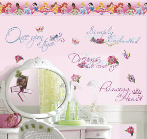 Wallhogs-Disney-Princess-Quotes-Room-Makeover-Wall-Decal-Kit-1-1521 ...