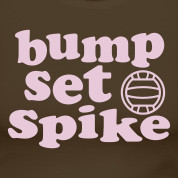 Volleyball Bump Set Spike Tank Top Design