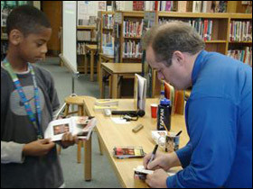 Michael Spradlin school visit