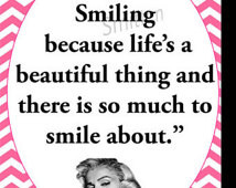 Marilyn Monroe Quote - 4x6, 5x7, 8x 10 Art Print or card Card ...