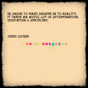 Jesse Owens quote