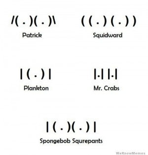 spongebob-emoticons