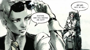 Huey held romantic feelings for fellow scientist, Dr. Strangelove.