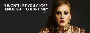 By adele quotes from songs