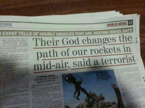 Hamas Terrorist: ‘Their God Changes The Paths Of Our Rockets In Mid ...