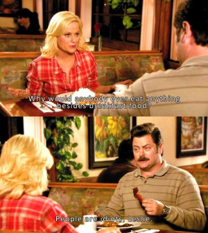Ron and Leslie - Parks and Recreation