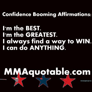 Confidence Building Affirmations / Mantras