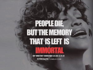 Sparkle , Whitney’s fifth and final feature film role — she died ...