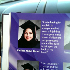 Muslim teens fighting discrimination, one yearbook quote at a time