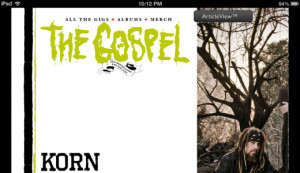 Magazine: Metal Hammer Review Korn “The Paradigm Shift”