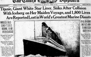 titanic ship sinking video