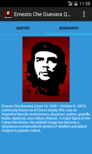 ... che guevara quotes and citations the application offers quotes are