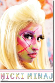 Nicki Minaj - Face Paint Poster