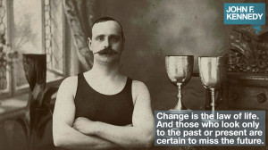 ... to the past or present are certain to miss the future. John F. Kennedy