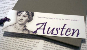Book Bookmark - Jane Austen Quote
