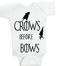 Jon Snow Crows Before Hoes, Baby Onesies, Baby ... - $13.25 - $16.02
