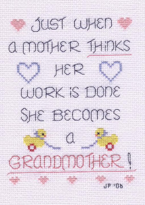 ... this little saying for my daughter when she became a grandmother