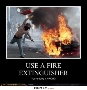 funny riot fires