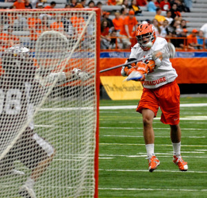 Post-Standard Tim Desko (21) of the Syracuse University men's lacrosse ...