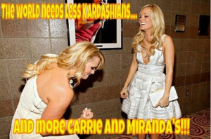 More Miranda Lambert & Carrie Underwood