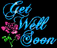 Wallpaper: Get-Well-Soon-Blue-Text-Rose.gif