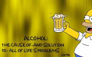 beers quotes alcohol homer simpson the simpsons duff 1920x1080 ...