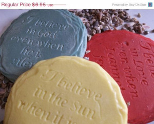 Holiday Sale Event Inspirational Stones With Quotes, Handmade and ...