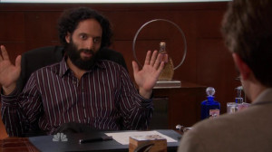 Rafi was on Parks and Rec Last Night! ( i.imgur.com )