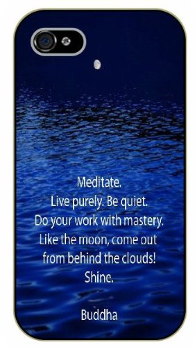iPhone 5 / 5s Meditate. Live purely. Be quiet. Do your work with ...