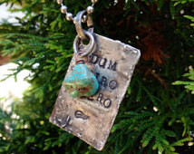 ... Spiro Spero Necklace, inspirational Latin quote jewelry, Cicero quotes