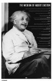 ... Einstein – A collection of quotes., 11″ x 17″ Item ships rolled