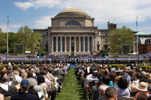 Columbia University graduation day. New York City 2005